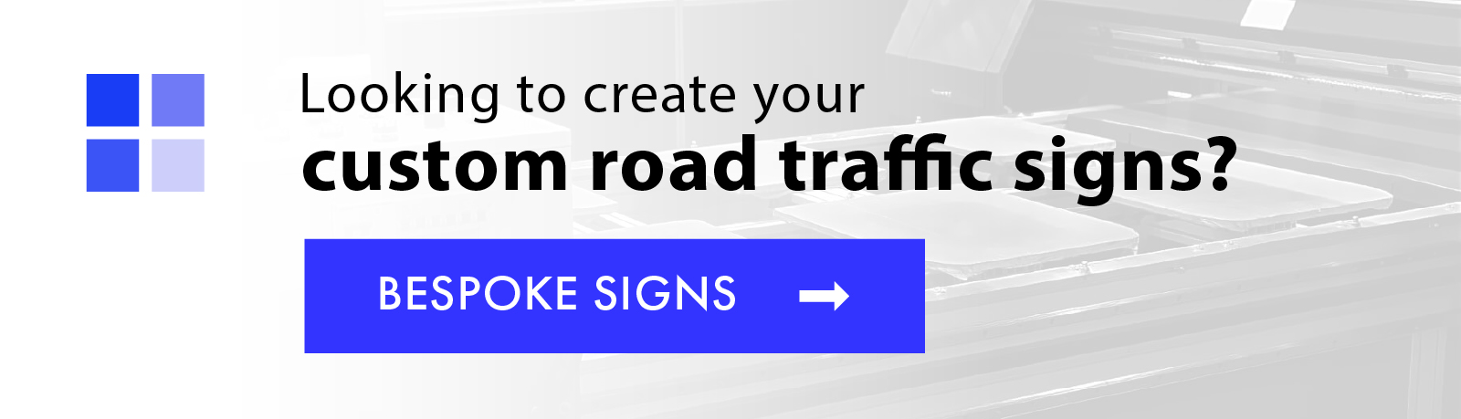 not what you're looking for? why choose a custom road traffic sign or bespoke signage solution