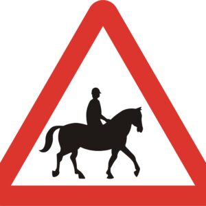 horses road sign for sale