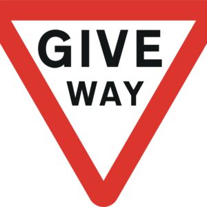 give way road sign for sale