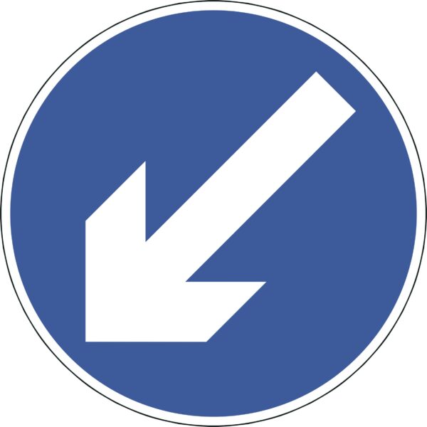 keep left sign for sale