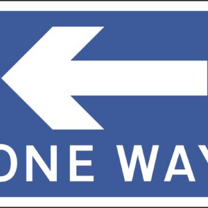 one way traffic only road sign for sale 810